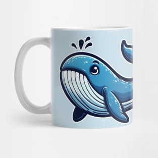 cute whale Mug